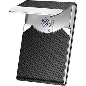 Business Card Holder, Metal Slim Business Card Case, Pocket Card Holder For